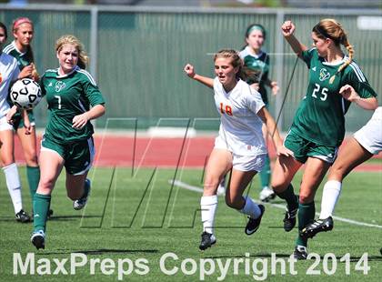 Thumbnail 2 in Cathedral Catholic vs. La Costa Canyon (CIF SoCal Regional D2 Final) photogallery.