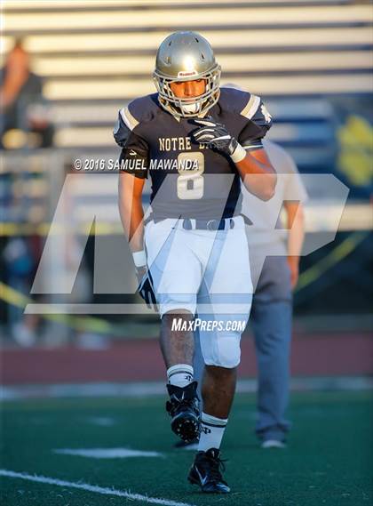 Thumbnail 1 in Bishop Amat @ Notre Dame (SO) photogallery.