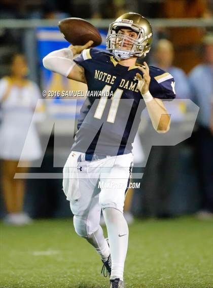 Thumbnail 1 in Bishop Amat @ Notre Dame (SO) photogallery.