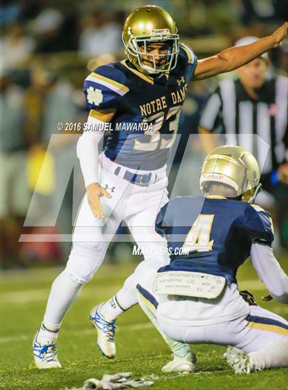 Thumbnail 2 in Bishop Amat @ Notre Dame (SO) photogallery.