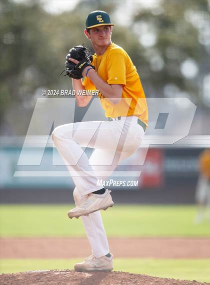 Thumbnail 3 in Central Lafourche @ E.D. White (scrimmage) photogallery.