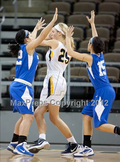 Thumbnail 2 in Highlands vs. Notre Dame Academy (2012 9th Region Girls Basketball Tournament) photogallery.