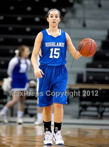 Thumbnail 2 in Highlands vs. Notre Dame Academy (2012 9th Region Girls Basketball Tournament) photogallery.