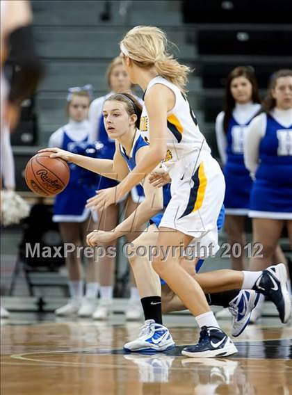 Thumbnail 3 in Highlands vs. Notre Dame Academy (2012 9th Region Girls Basketball Tournament) photogallery.