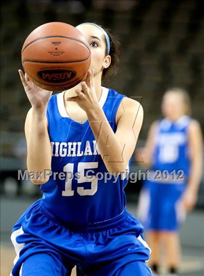 Thumbnail 2 in Highlands vs. Notre Dame Academy (2012 9th Region Girls Basketball Tournament) photogallery.