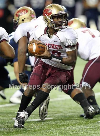 Thumbnail 1 in Tucker vs. Lovejoy (GHSA Class AAAA Final) photogallery.