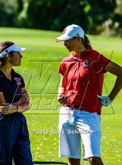 Thumbnail 2 in CIF State SoCal Girls Golf Championships photogallery.