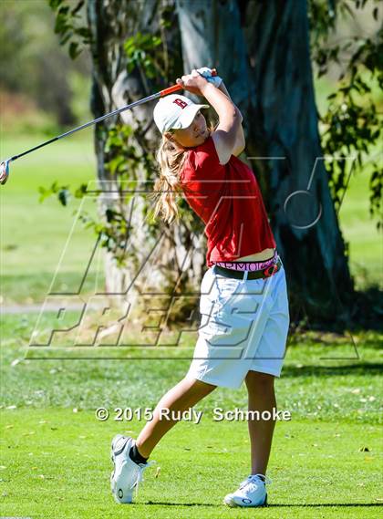 Thumbnail 1 in CIF State SoCal Girls Golf Championships photogallery.