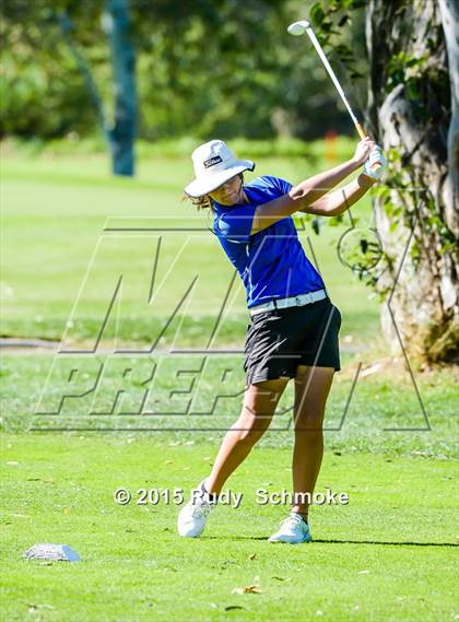 Thumbnail 1 in CIF State SoCal Girls Golf Championships photogallery.