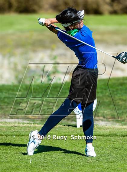 Thumbnail 2 in CIF State SoCal Girls Golf Championships photogallery.