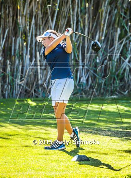 Thumbnail 2 in CIF State SoCal Girls Golf Championships photogallery.