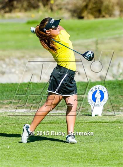 Thumbnail 2 in CIF State SoCal Girls Golf Championships photogallery.