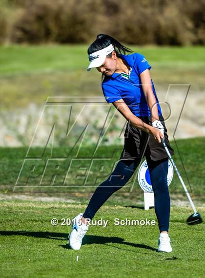 Thumbnail 3 in CIF State SoCal Girls Golf Championships photogallery.