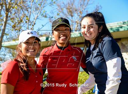 Thumbnail 2 in CIF State SoCal Girls Golf Championships photogallery.