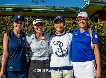 Thumbnail 3 in CIF State SoCal Girls Golf Championships photogallery.