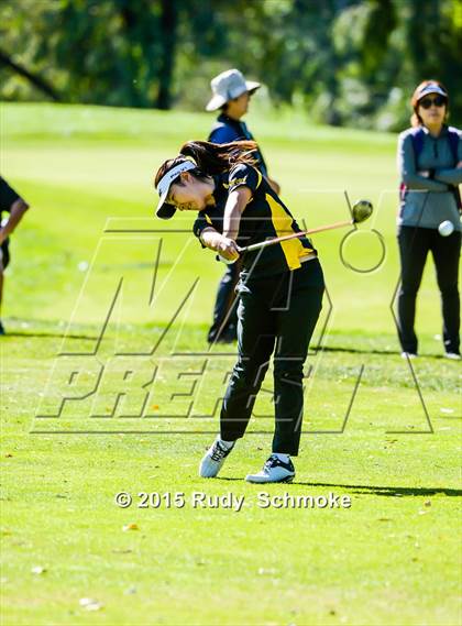 Thumbnail 1 in CIF State SoCal Girls Golf Championships photogallery.