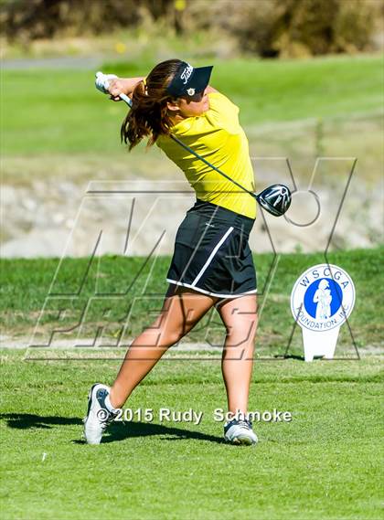 Thumbnail 2 in CIF State SoCal Girls Golf Championships photogallery.