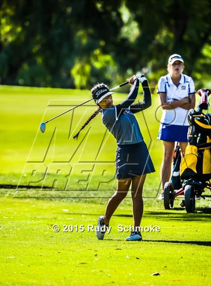 Thumbnail 2 in CIF State SoCal Girls Golf Championships photogallery.