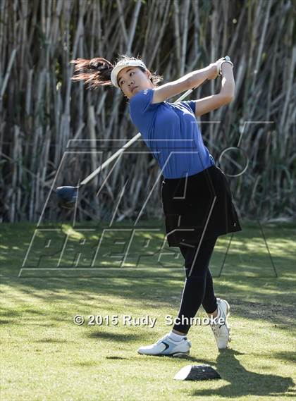 Thumbnail 3 in CIF State SoCal Girls Golf Championships photogallery.