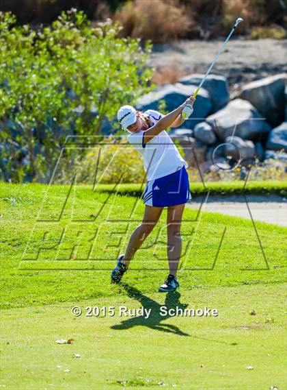 Thumbnail 2 in CIF State SoCal Girls Golf Championships photogallery.