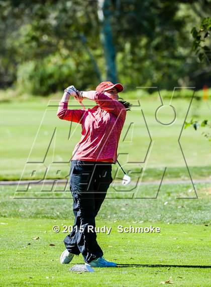 Thumbnail 2 in CIF State SoCal Girls Golf Championships photogallery.