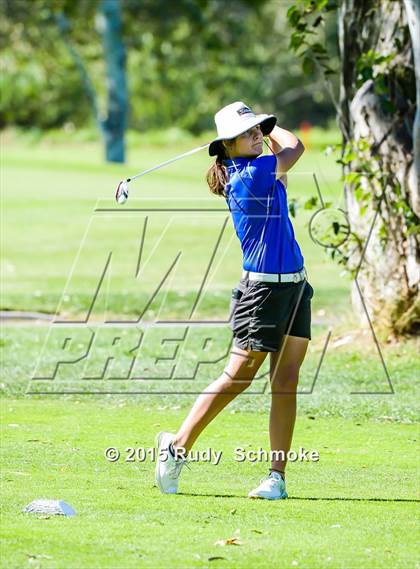 Thumbnail 1 in CIF State SoCal Girls Golf Championships photogallery.