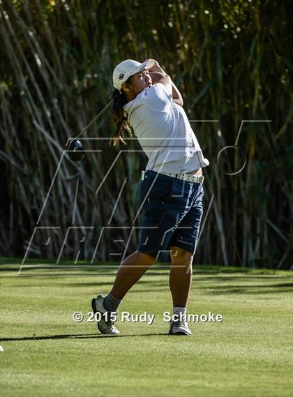 Thumbnail 1 in CIF State SoCal Girls Golf Championships photogallery.