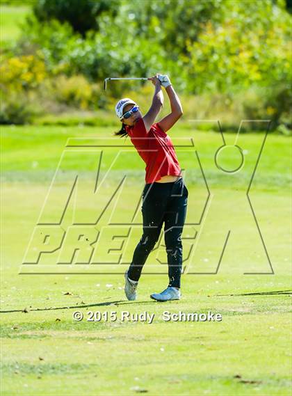 Thumbnail 2 in CIF State SoCal Girls Golf Championships photogallery.