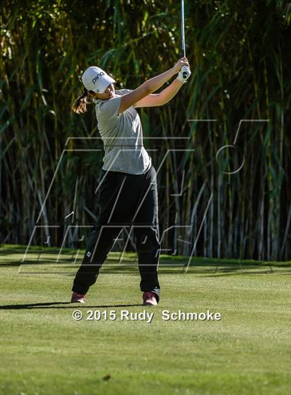 Thumbnail 3 in CIF State SoCal Girls Golf Championships photogallery.