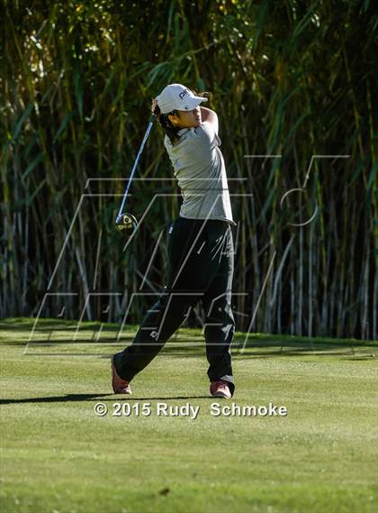 Thumbnail 2 in CIF State SoCal Girls Golf Championships photogallery.