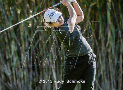 Thumbnail 2 in CIF State SoCal Girls Golf Championships photogallery.