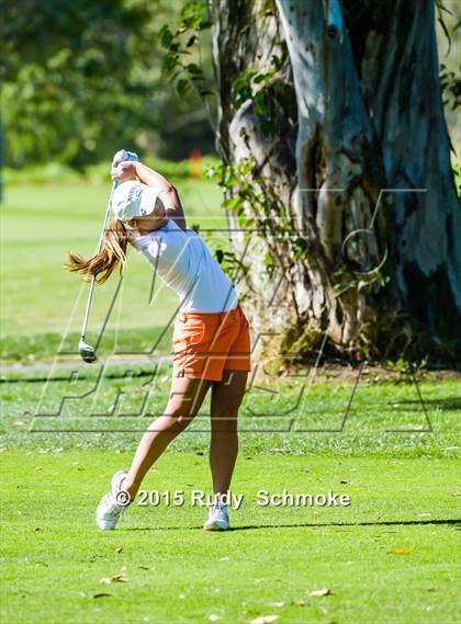 Thumbnail 2 in CIF State SoCal Girls Golf Championships photogallery.