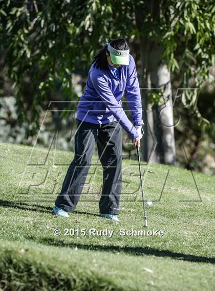 Thumbnail 2 in CIF State SoCal Girls Golf Championships photogallery.