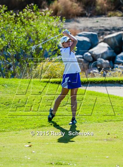 Thumbnail 2 in CIF State SoCal Girls Golf Championships photogallery.