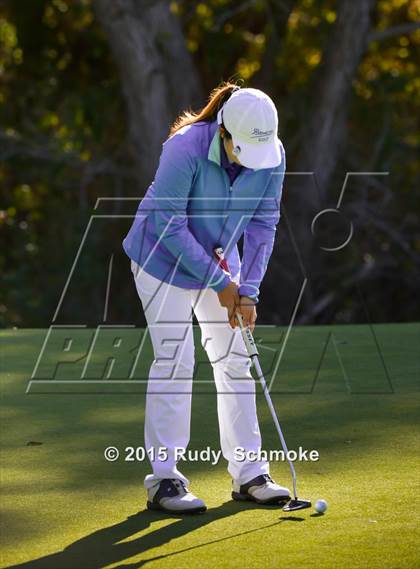 Thumbnail 3 in CIF State SoCal Girls Golf Championships photogallery.