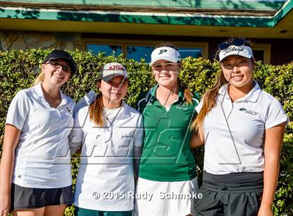 Thumbnail 2 in CIF State SoCal Girls Golf Championships photogallery.