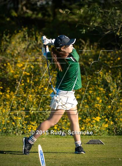 Thumbnail 1 in CIF State SoCal Girls Golf Championships photogallery.