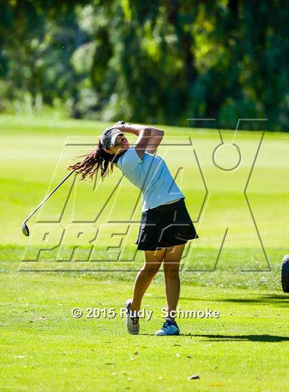 Thumbnail 2 in CIF State SoCal Girls Golf Championships photogallery.