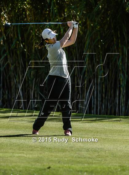 Thumbnail 1 in CIF State SoCal Girls Golf Championships photogallery.