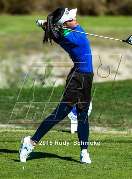 Thumbnail 1 in CIF State SoCal Girls Golf Championships photogallery.