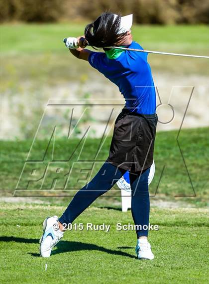 Thumbnail 3 in CIF State SoCal Girls Golf Championships photogallery.