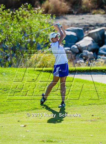 Thumbnail 2 in CIF State SoCal Girls Golf Championships photogallery.