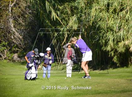 Thumbnail 1 in CIF State SoCal Girls Golf Championships photogallery.