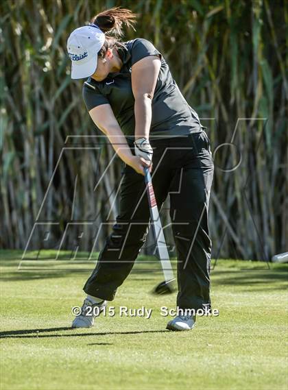 Thumbnail 1 in CIF State SoCal Girls Golf Championships photogallery.