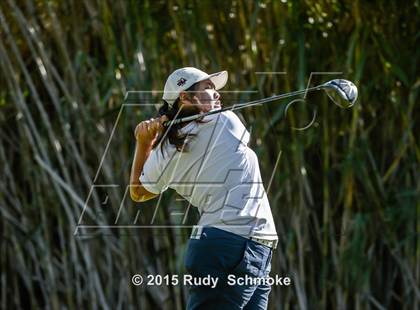 Thumbnail 2 in CIF State SoCal Girls Golf Championships photogallery.