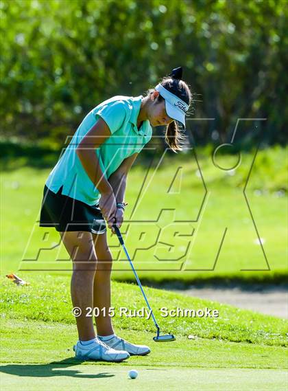 Thumbnail 2 in CIF State SoCal Girls Golf Championships photogallery.