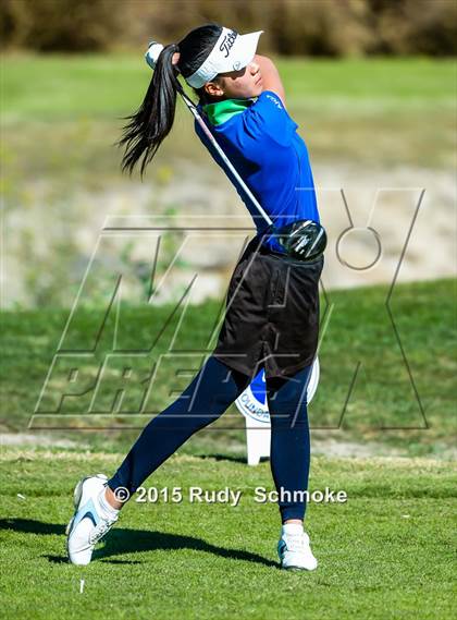 Thumbnail 2 in CIF State SoCal Girls Golf Championships photogallery.