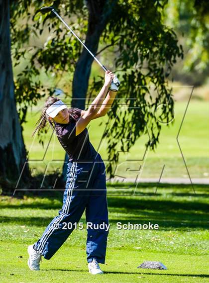 Thumbnail 1 in CIF State SoCal Girls Golf Championships photogallery.