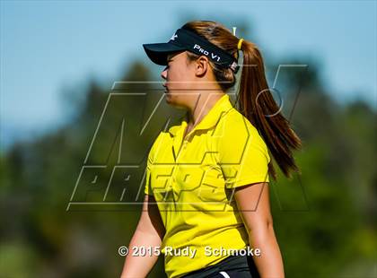 Thumbnail 2 in CIF State SoCal Girls Golf Championships photogallery.