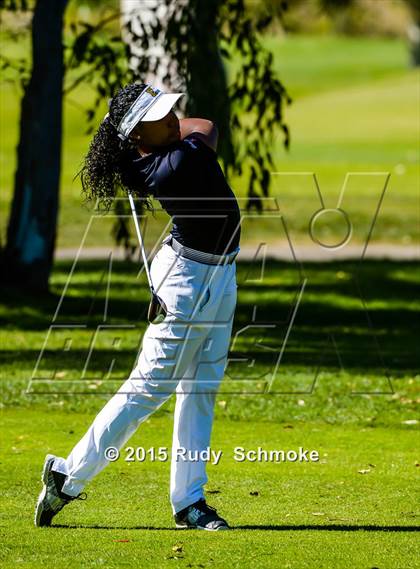 Thumbnail 2 in CIF State SoCal Girls Golf Championships photogallery.